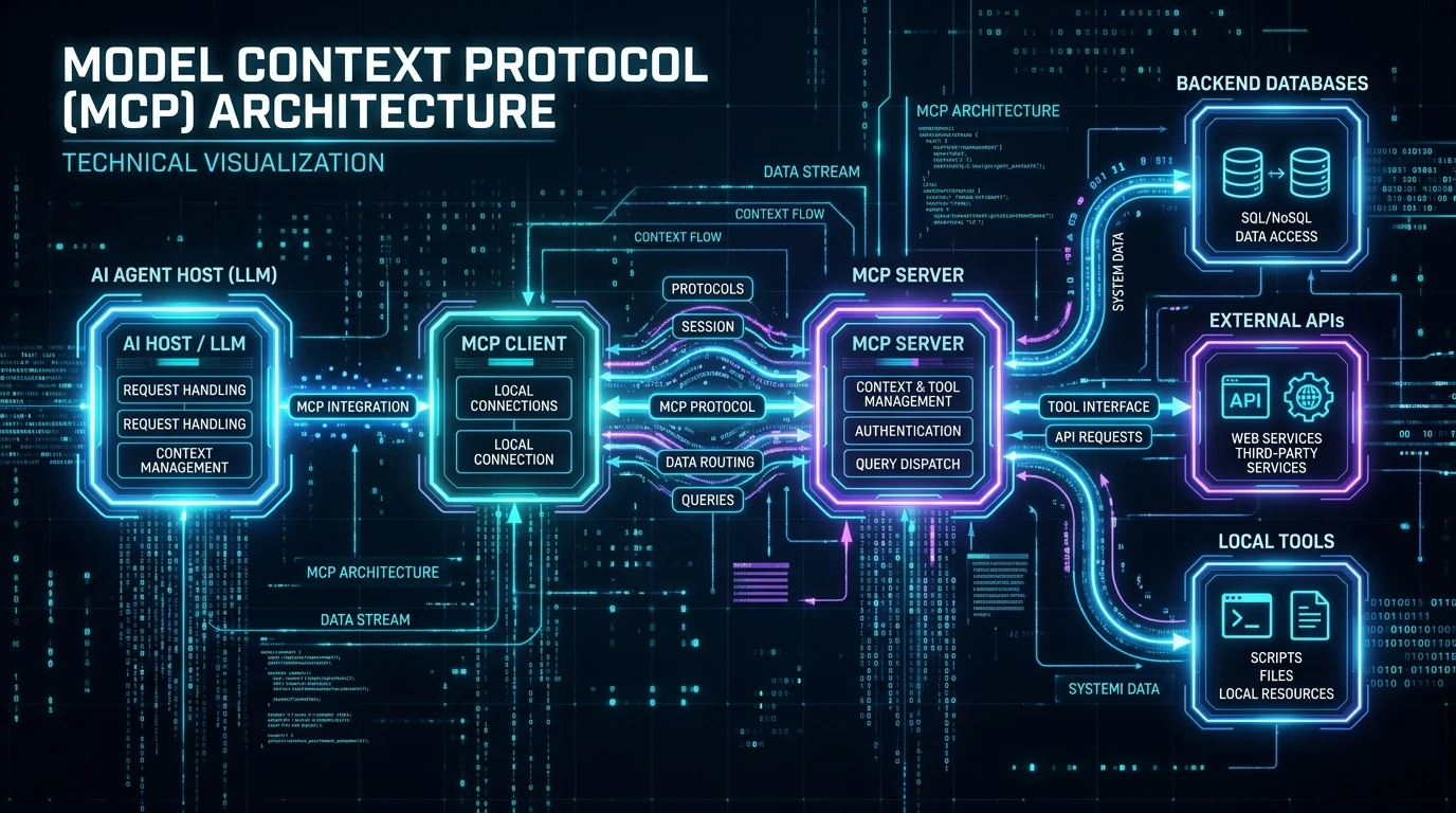 MCP Architecture Visual