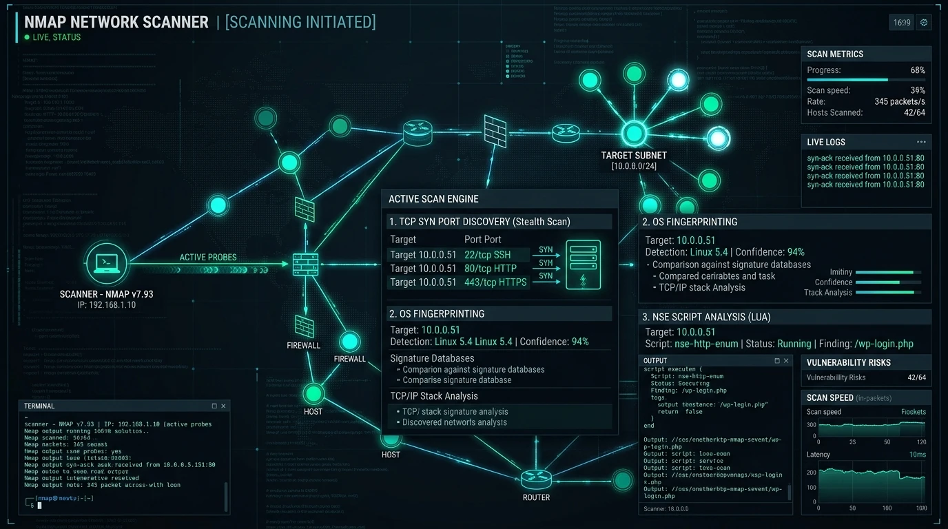Nmap Network Discovery Pipeline